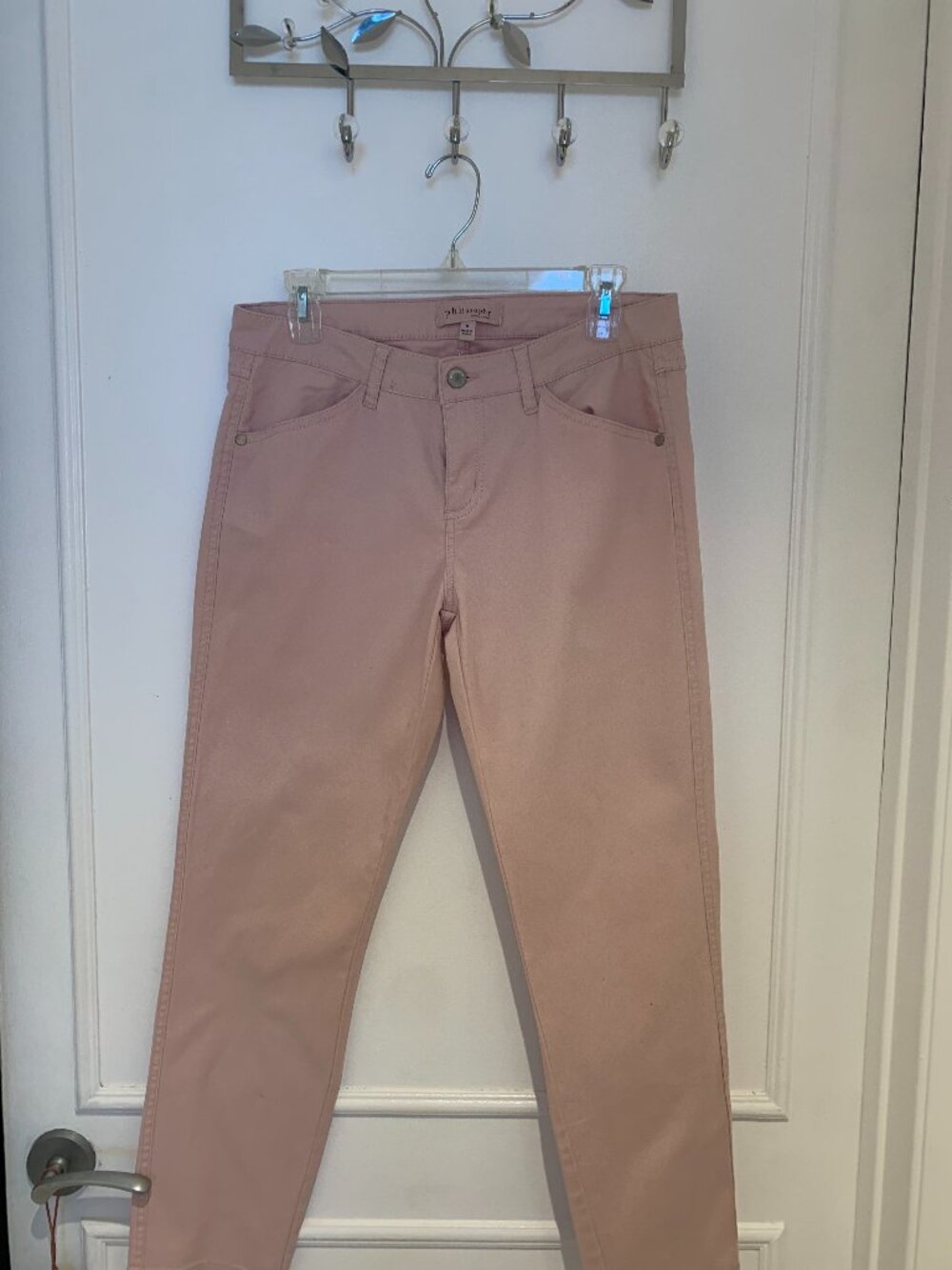 Philosophy Pink Jeans Size 8, Good Condition